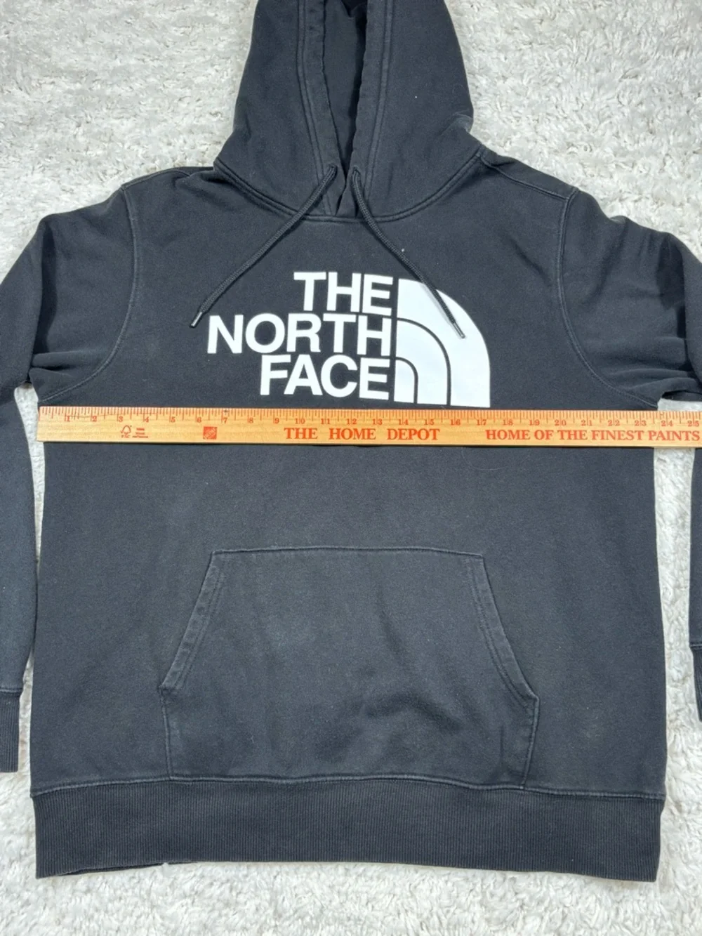 The North Face Half Dome Hoodie Men’s Large Black White Logo Sweatshirt